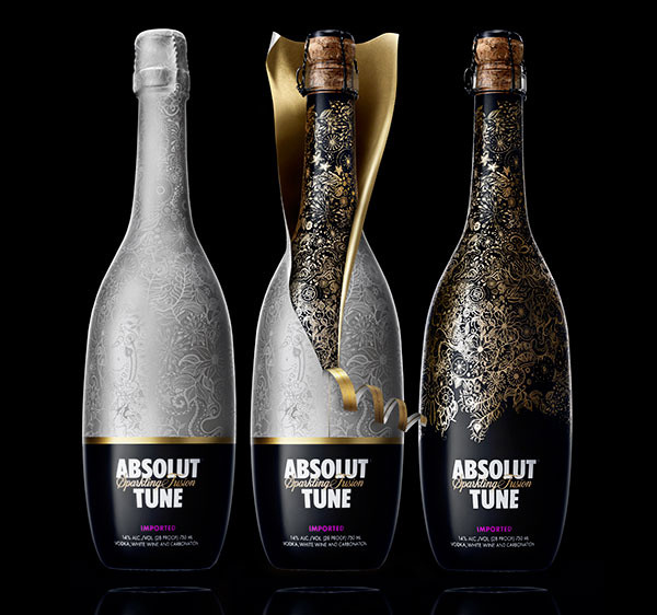 伏特加新酒款Absolut Tune包装设计欣赏